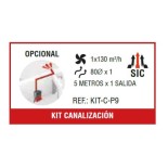 Kit de canalización para estufa Bronpi CIRA