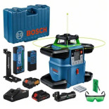 Bosch GRL 650 CHVG Professional + RC6 + LR65G + WM6 + RB60 - Nivel láser giratorio