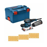 Bosch GSS 230 AVE Professional + L-BOXX - Lijadora orbital de 300W