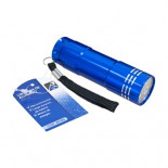 Linterna aluminio 9 LEDS