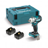 Makita DTW301RTJ con 2 baterías 5,0Ah - Llave de impacto BL 18V LXT 1/2” 330 Nm