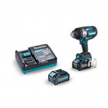 Makita TW001GM201 con 2 baterías 4Ah - Llave de impacto BL 40Vmáx XGT 3/4” 1.800 Nm