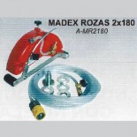 Protector antipolvo rozas con nivelador Madex 180 - 2 discos