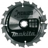 Disco sierras circulares Makita Specialized Reforzado - 185x30mm 40 dientes