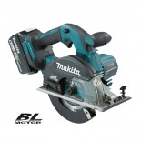 Cortador de metal Makita DCS551RMJ 150 mm 18V con 2 baterías 4Ah