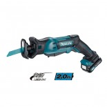 Sierra de sable Makita JR103DSAE 12V con 2 baterías de 2.0Ah