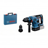 Bosch GBH 18V-34 CF Professional + Maletín - Martillo perforador a batería BITURBO con SDS plus