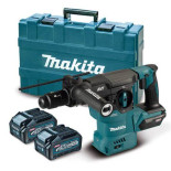 Makita HR009GM201 con 2 baterías 4Ah + Maletín - Martillo ligero  BL 40Vmáx XGT 30mm