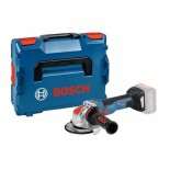 Bosch GWX 18V-10 SC Professional + L-BOXX - Miniamoladora a batería con X-LOCK