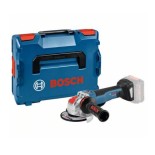 Bosch GWX 18V-10 PSC Professional + L-BOXX - Miniamoladora a batería con X-LOCK