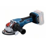 Bosch GWX 18V-15 P Professional + L-BOXX - Miniamoladora a batería BITURBO con X-LOCK de 125mm