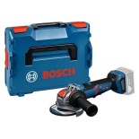 Bosch GWS 18V-11PS + L-BOXX - Miniamoladora a batería de 125mm
