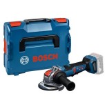 Bosch GWX 18V-11PS + L-BOXX - Miniamoladora a batería de 125mm