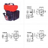 Motor Gasolina 2 Tiempos Campeon H-60.10