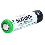 Pila recargable LI-ION Nextorch 18650 - 2600mAh 3.7V