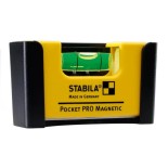Nivel de bolsillo Stabila Serie Pocket PRO Magnético