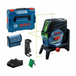 Bosch GCL 2-50 CG con batería 12V - Nivel láser combinado líneas verdes + RM2 + BM 3 Clip