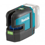 Makita SK106GDZ - Nivel láser en cruz verde de 4 puntos 12Vmax CXT