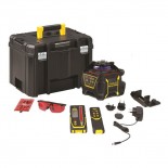 Nivel láser RL600L rotativo con batería de litio Stanley Fatmax con haz rojo