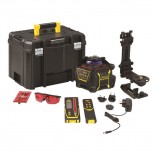 Nivel láser RL700L rotativo con batería de litio Stanley Fatmax con haz rojo