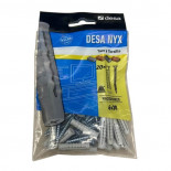 Kit tacos NYX 6x30mm + Tornillos madera (20 unidades)