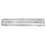 Pantalla estanca LED con tubos 2x9W 6000K IP65