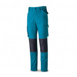 Pantalón StretchPro multibolsillo con refuerzo en rodillas azul eléctrico 588-PSTRAE