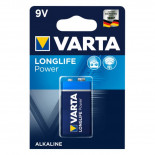 Pilas alcalinas VARTA LONGLIFE POWER 6LR61 - 9V