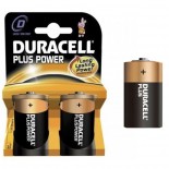 Pilas alcalinas DURACELL PLUS POWER LR20 - D (Blister 2 unidades)