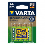 Varta Blister de 4 pilas recargables AAA Recycled 800mAh