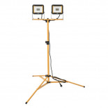 Foco led doble Brennenstuhl con trípode y 5m de cable IP65 - 2x30W 2x2930 lúmenes