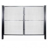 Puerta mallazo galvanizada de 2 hojas - 1'50 x 3'00 metros