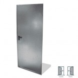 Puerta trastero galvanizada ciega - 790x2000mm Derecha