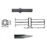 Puntero para martillos neumáticos inserción Hexagonal 19x50 de 330mm