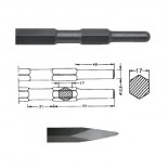 Puntero hexagonal inserción HITACHI H41SA/H45SR (SIN ARO) de 450mm