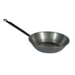 Sartén honda pulida con mango Flores Cortés - 260mm