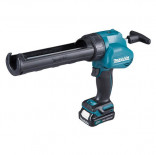 Sellador de silicona Makita CG100DSAEA 12Vmax CXT con 2 baterías 2Ah