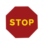 Señal de obra STOP Homologada 60cm Reflex 1