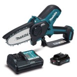 Makita UC100DWA con una batería 2Ah - Sierra de cadena de mano 12V CXT 100mm