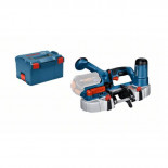 Bosch GCB 18V-63 + L-BOXX - Sierra de cinta para metal a batería