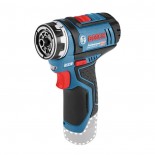 Bosch GSR 12V-15 FC (Flexiclick) - Taladro atornillador profesional a batería 12V