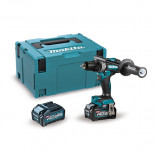 Makita DF001GM201 con 2 baterías 4Ah - Taladro atornillador BL 40Vmáx XGT 140 Nm