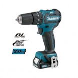 Taladro combinado Makita HP332DSAE 12Vmax CXT BL 10mm con 2 baterías de 2.0Ah