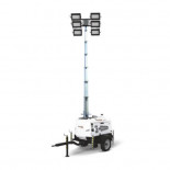 Torre de iluminación VT-MINE Motor KUBOTA D1105 6x320W LED en remolque lento