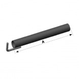 Tubo de amarre MULTI-FER con gancho cincado - Ø48x1000mm