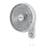 Ventilador pared 3 velocidades Ø40cm 55W EDM   