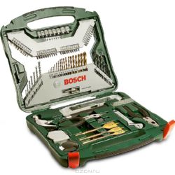 Maletín Bosch X103Ti de 103 piezas para taladrar y atornillar - Referencia 2607019331