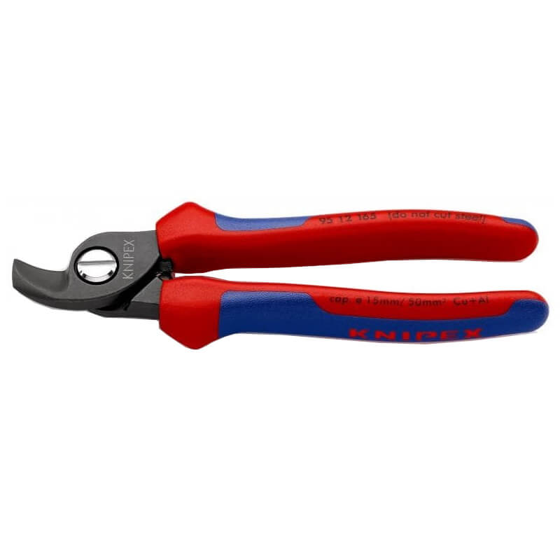 Alicate cortacables Knipex para fibra óptica 165mm - Referencia 9512165