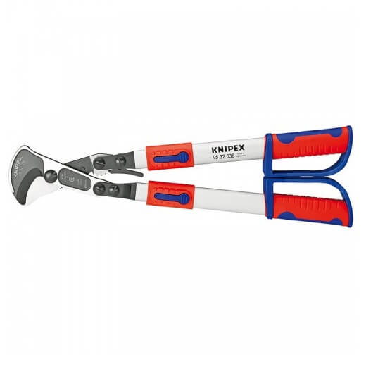 Cortacables de carraca con mangos telescópicos Knipex - 560/770mm - Referencia 9532038