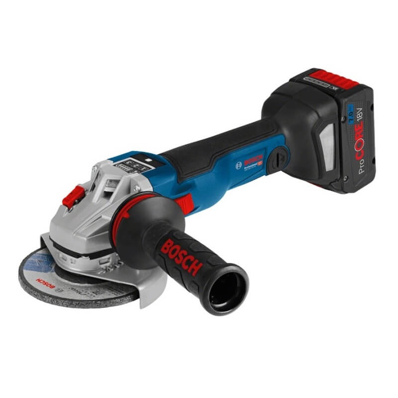 Miniamoladora a batería Bosch GWS 18V-125 SC | C.Turró